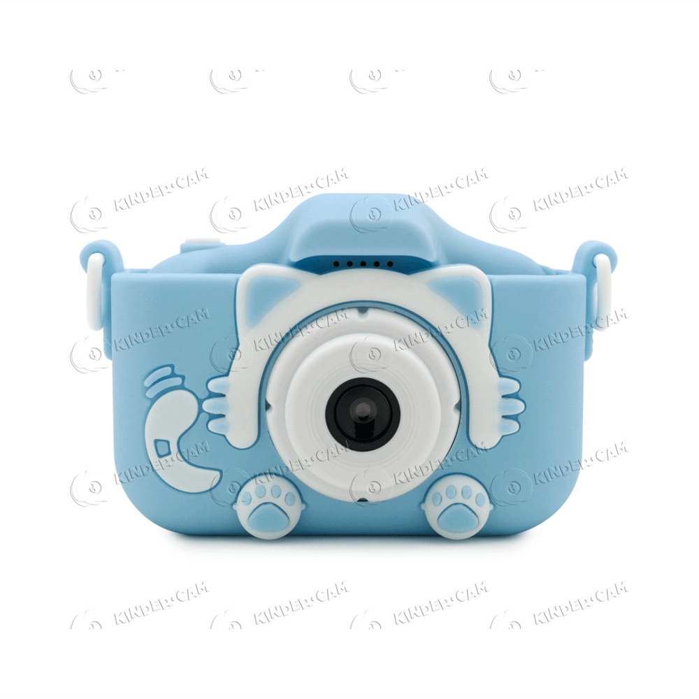 Купить детский фотоаппарат Kids Camera X5S (голубой) в Волжском, цена 1280  руб в «Kinder-Cam»